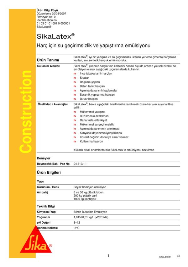 SikaLatex®